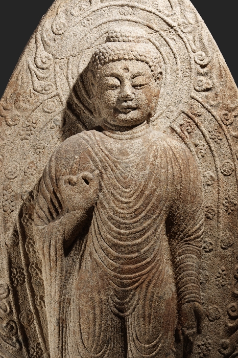 감산사 석조아미타불입상 이미지 2 보기