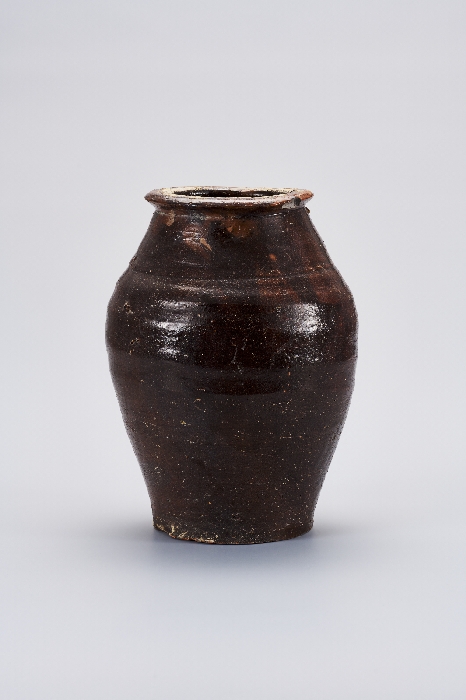 잡유 도기 항아리 이미지 1 보기
