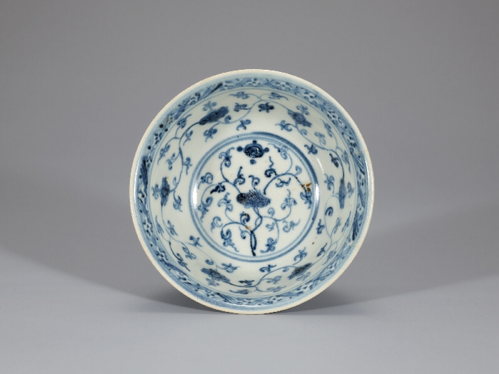 백자 청화 발 이미지 2 보기