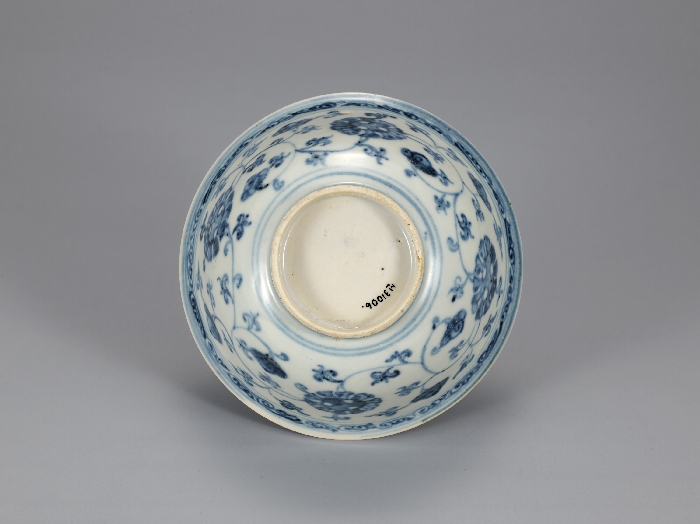 백자 청화 발 이미지 3 보기