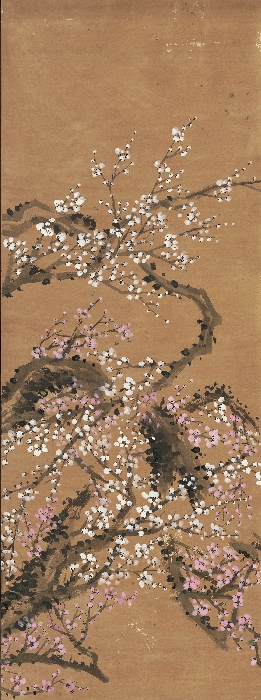 Painting of Red and White Plum Blossoms | Highlights::NATIONAL MUSEUM ...