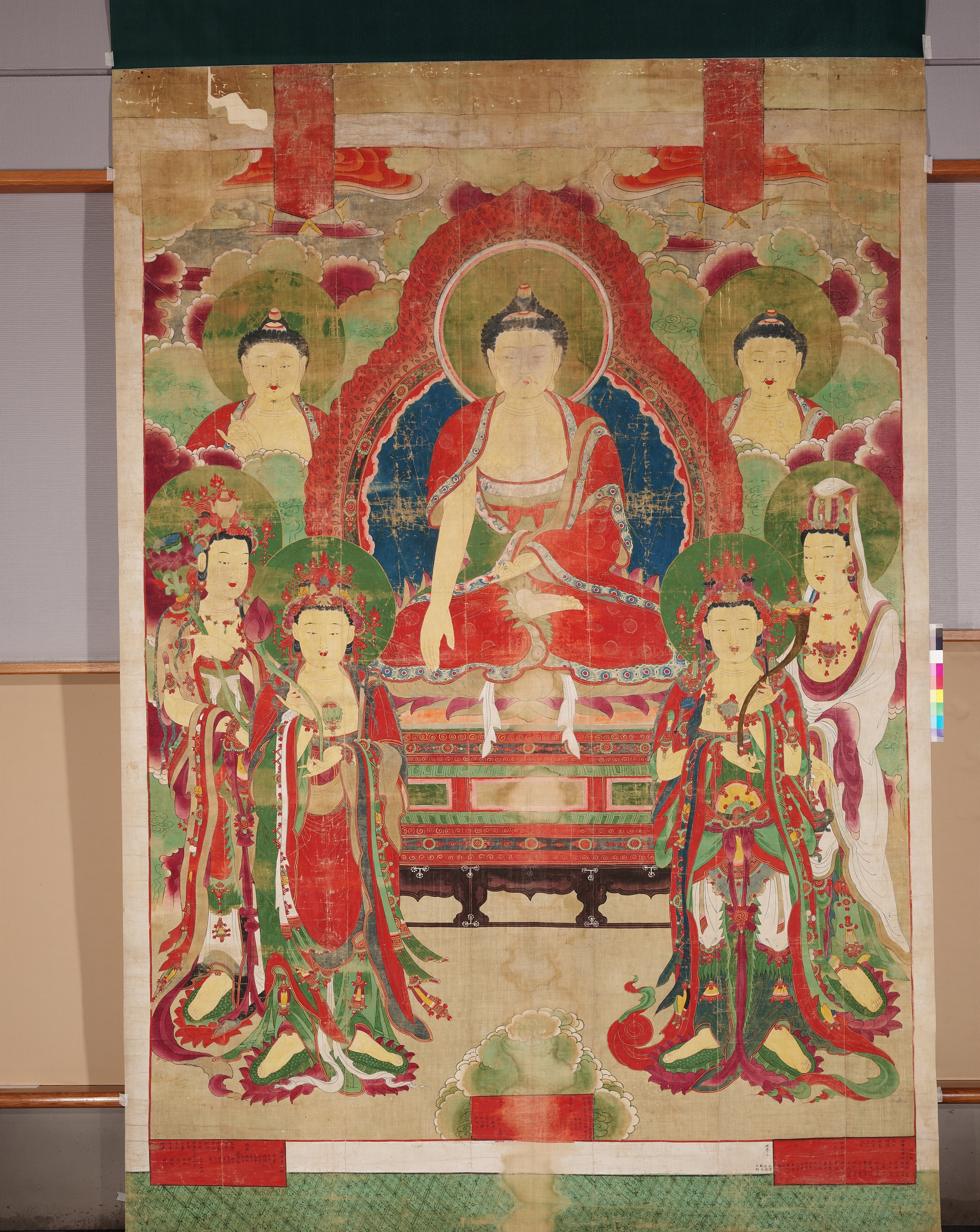 설법하는 석가모니불 이미지 1