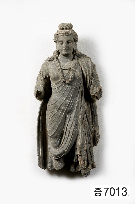 The Beginning of Buddhist Sculpture: Bodhisattva from the Gandhara Region 이미지